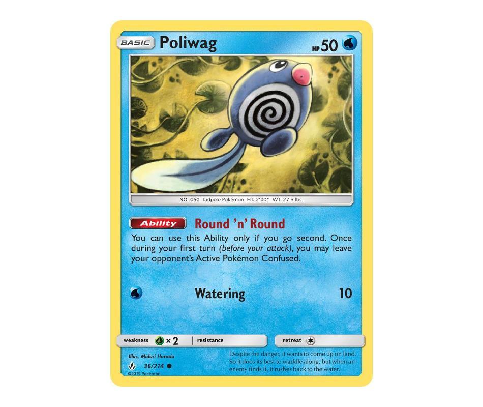 Pokemon: Poliwag 36/214 - Unbroken Bonds | Romulus Games