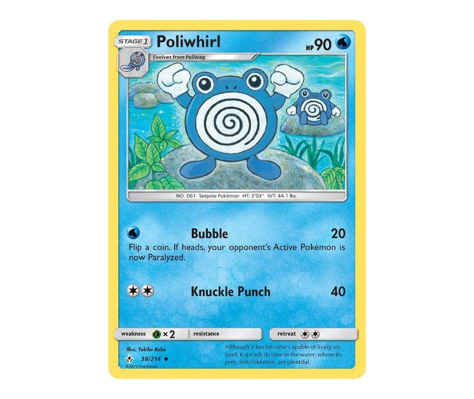 Pokemon: Poliwhirl 38/214 - Unbroken Bonds | Romulus Games