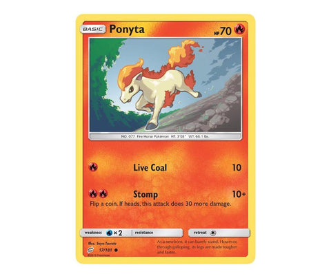 Pokemon: Ponyta 17/181 - Team Up | Romulus Games