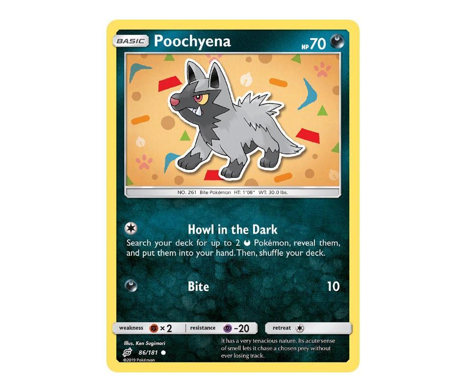 Pokemon: Poochyena 86/181 - Team Up | Romulus Games