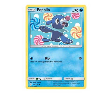 Pokemon: Popplio 65/214 - Lost Thunder | Romulus Games