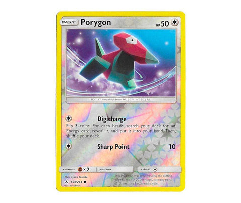 Pokemon: Porygon 154/214 (Reverse Holo) - Unbroken Bonds | Romulus Games