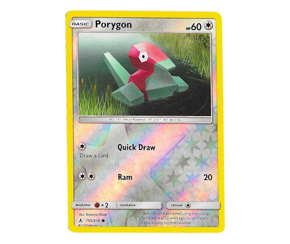 Pokemon: Porygon 155/214 (Reverse Holo) - Unbroken Bonds | Romulus Games