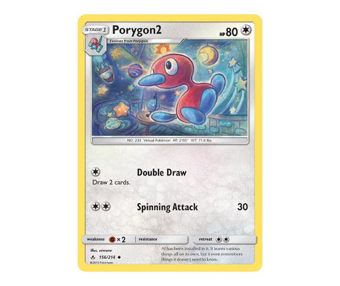 Pokemon: Porygon2 156/214 - Unbroken Bonds | Romulus Games