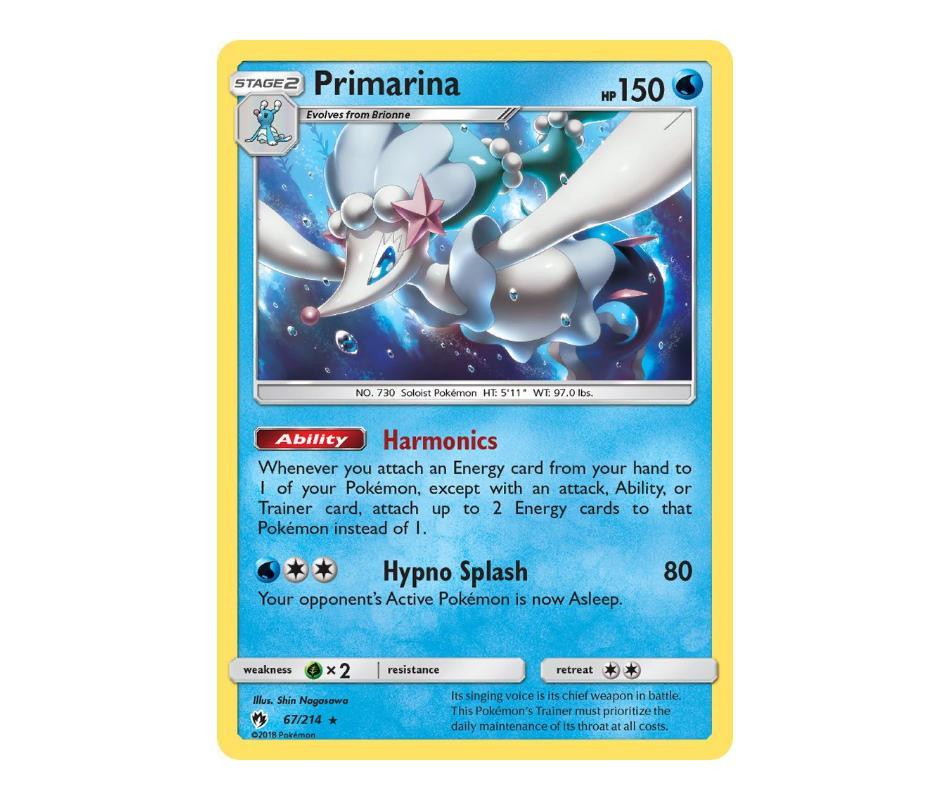 Pokemon: Primarina 67/214 - Lost Thunder | Romulus Games