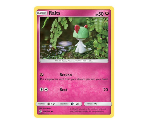 Pokemon: Ralts 139/214 - Lost Thunder | Romulus Games