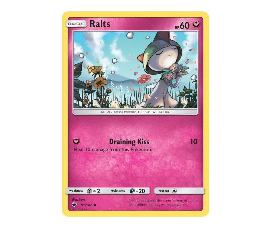 Pokemon: Ralts 91/147 - Burning Shadows | Romulus Games