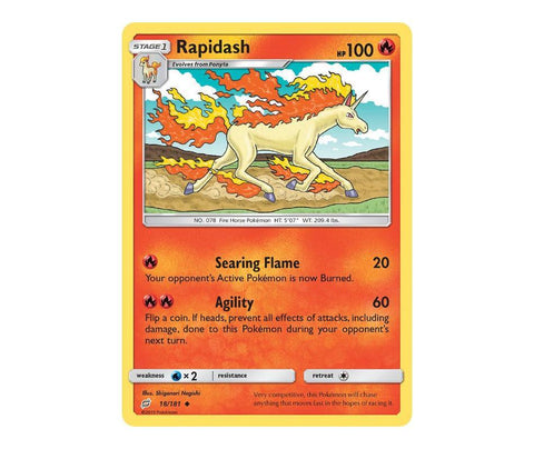 Pokemon: Rapidash 18/181 - Team Up | Romulus Games