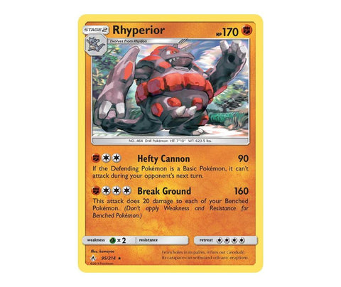 Pokemon: Rhyperior 95/214 - Unbroken Bonds | Romulus Games