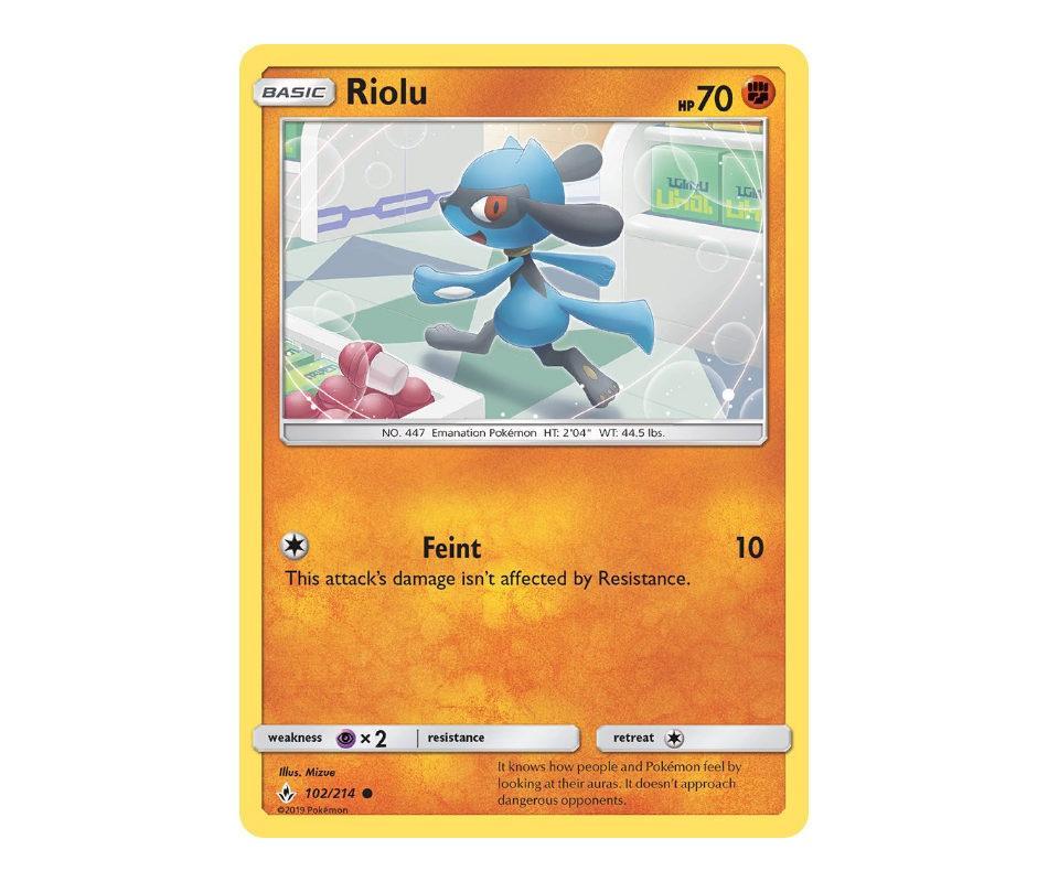 Pokemon: Riolu 102/214 - Unbroken Bonds | Romulus Games