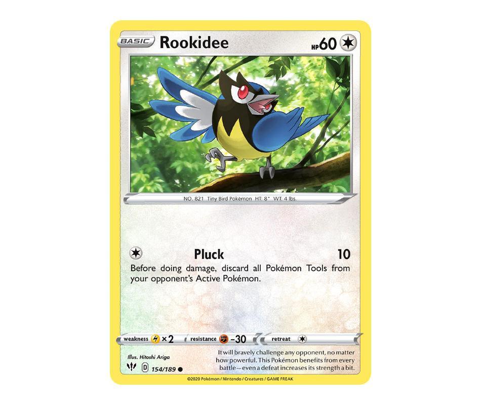 Pokemon: Rookidee 154/189 - Darkness Ablaze | Romulus Games