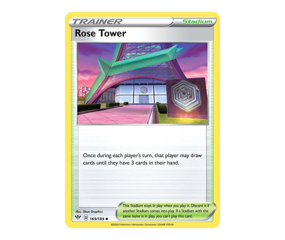 Pokemon: Rose Tower 169/189 - Darkness Ablaze | Romulus Games