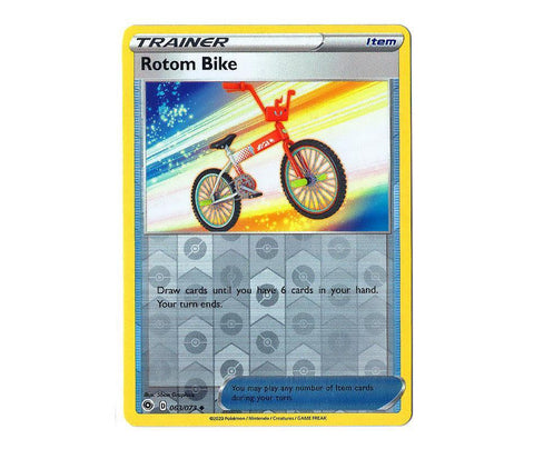 Pokemon: Rotom Bike 063/073 (Reverse Holo) - Champion's Path | Romulus Games