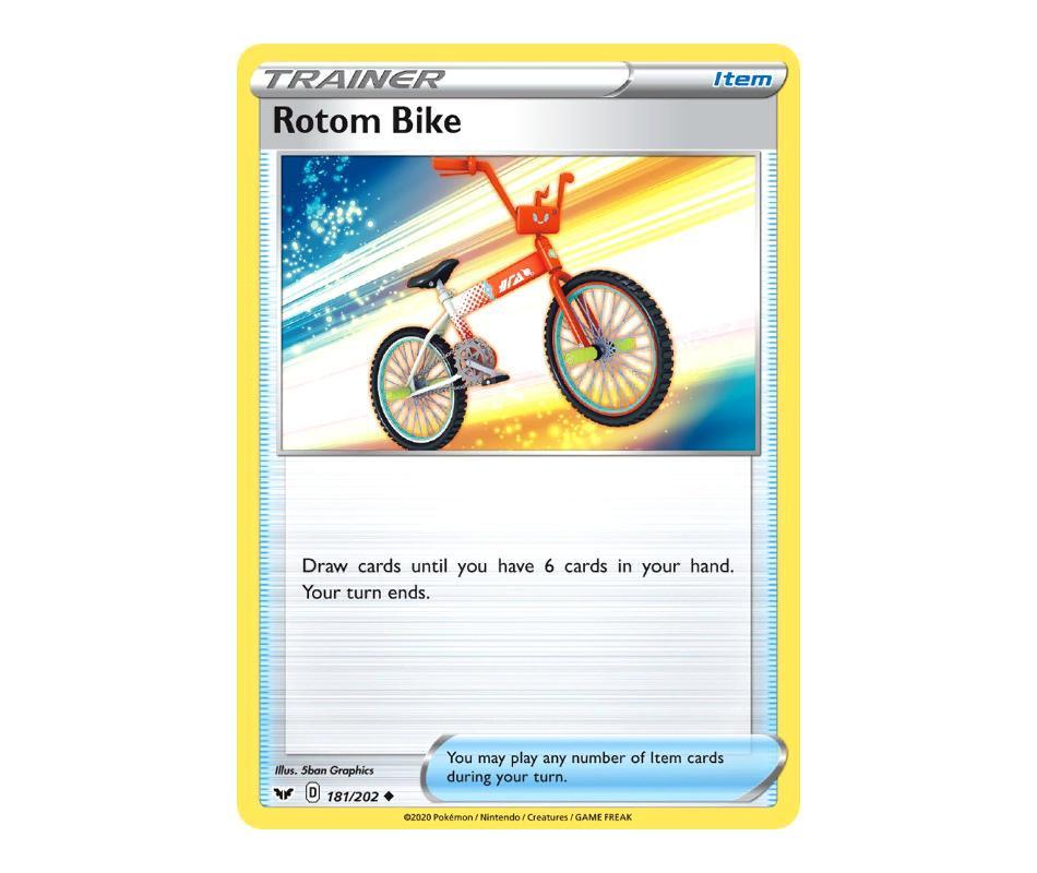 Pokemon: Rotom Bike 181/202 - Sword & Shield | Romulus Games