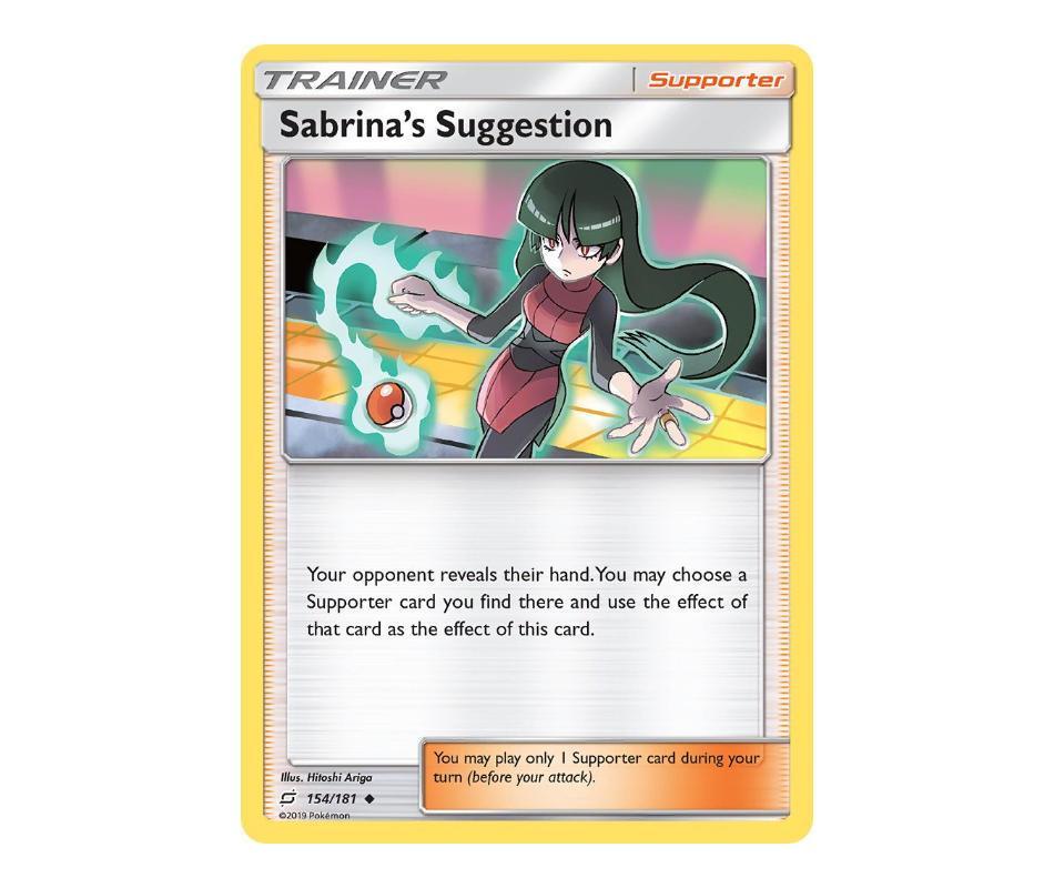 Pokemon: Sabrina's Suggestion 154/181 - Team Up | Romulus Games