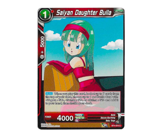 Dragon Ball Super: Saiyan Daughter Bulla BT4-014 - Colossal Warfare | Romulus Games