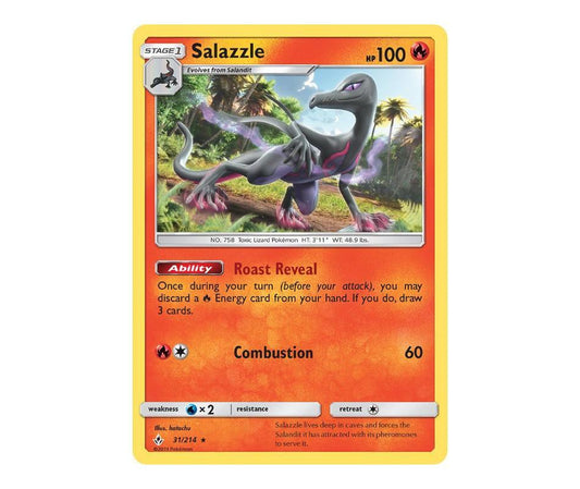 Pokemon: Salazzle 31/214 - Unbroken Bonds | Romulus Games