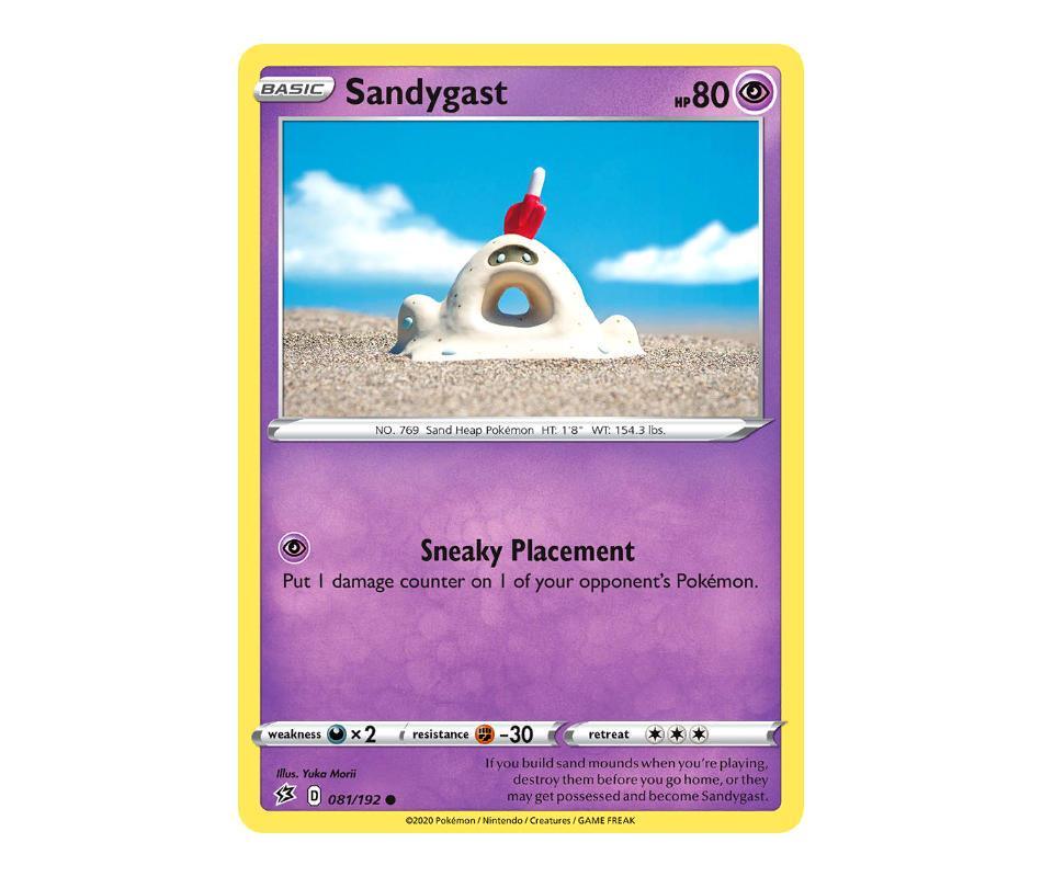 Pokemon: Sandygast 081/192 - Rebel Clash | Romulus Games