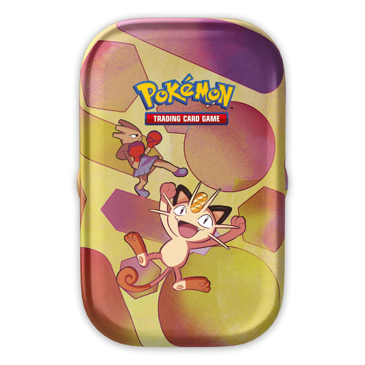Pokemon: Scarlet & Violet 151 - Mini Tin: Meowth & Hitmonchan | Romulus Games