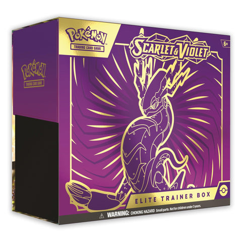 Pokemon: Scarlet & Violet Base Set - Booster Box & ETB Bundle (Miraidon) | Romulus Games