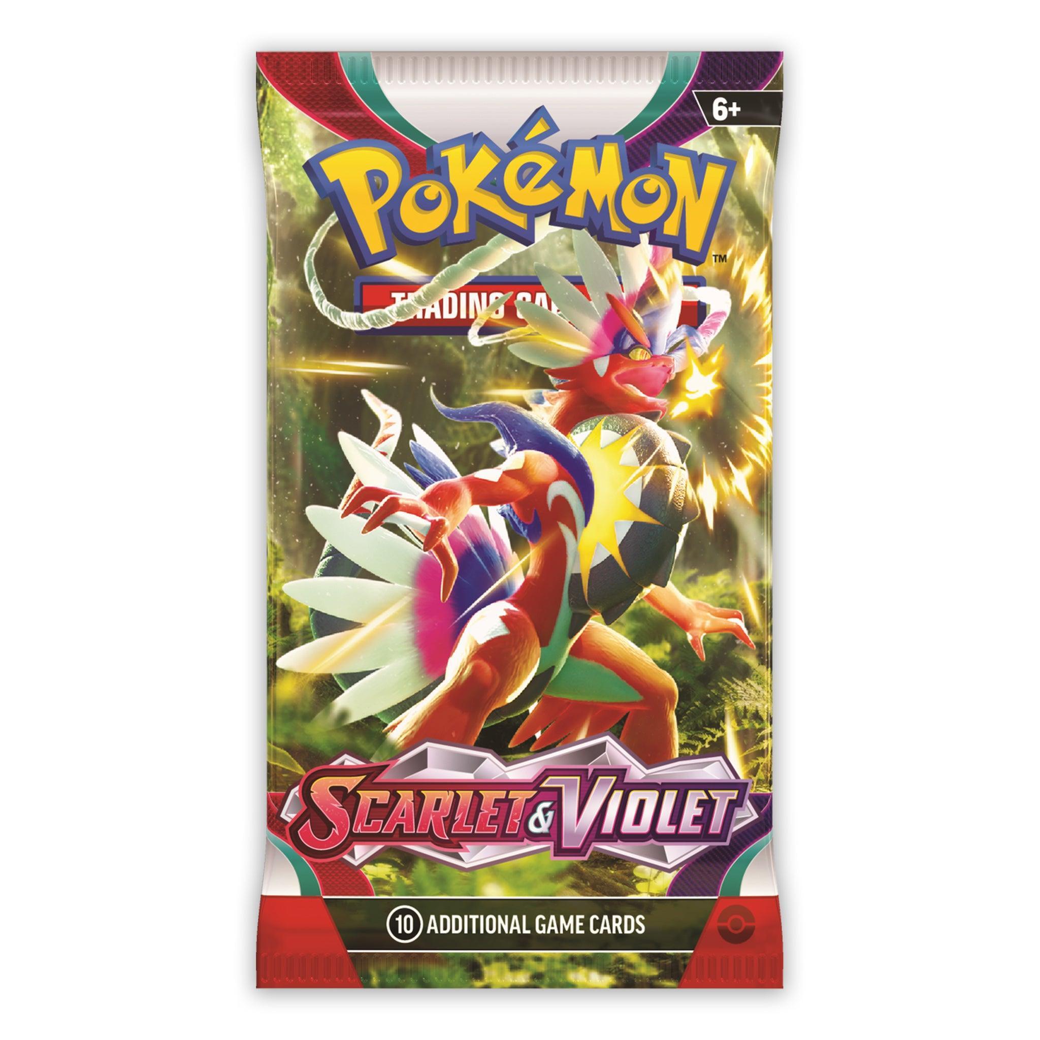 Pokemon: Scarlet & Violet Base Set - Booster Pack: Artwork Set (4 Packs) | Romulus Games