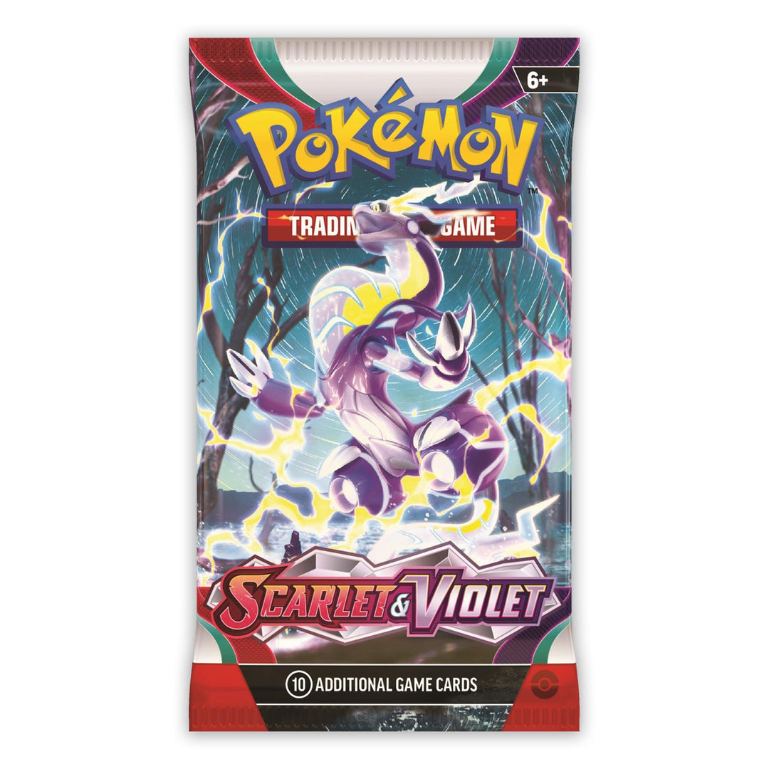 Pokemon: Scarlet & Violet Base Set - Booster Pack: Artwork Set (4 Packs) | Romulus Games