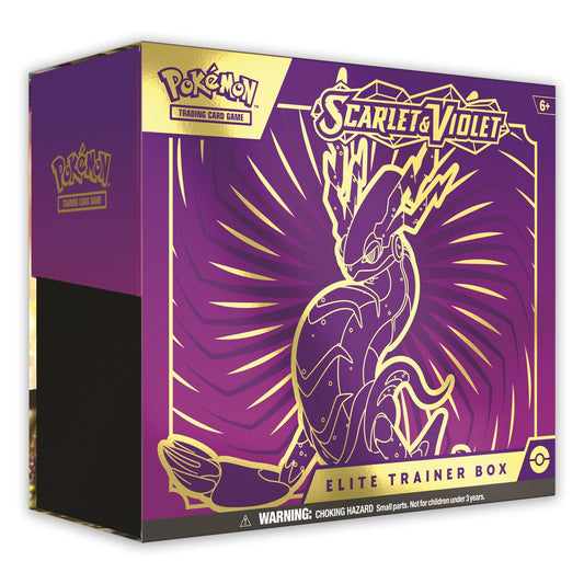 Pokemon: Scarlet & Violet Base Set - Elite Trainer Box: Miraidon (Violet) | Romulus Games