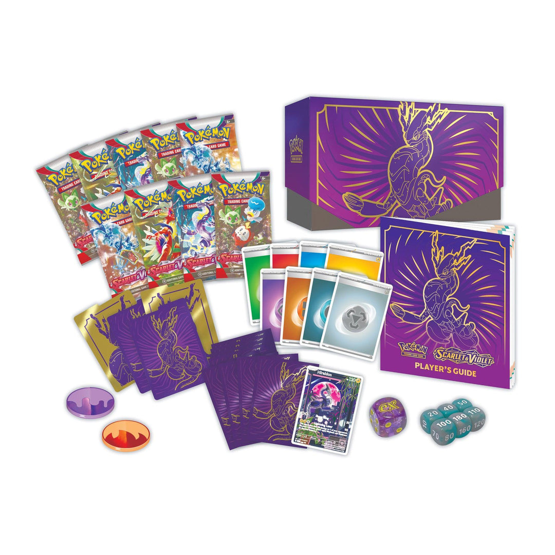 Pokemon: Scarlet & Violet Base Set - Elite Trainer Box: Miraidon (Violet) | Romulus Games