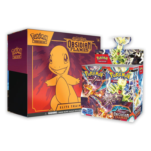 Pokemon: Scarlet & Violet Obsidian Flames - Booster Box & ETB Bundle | Romulus Games