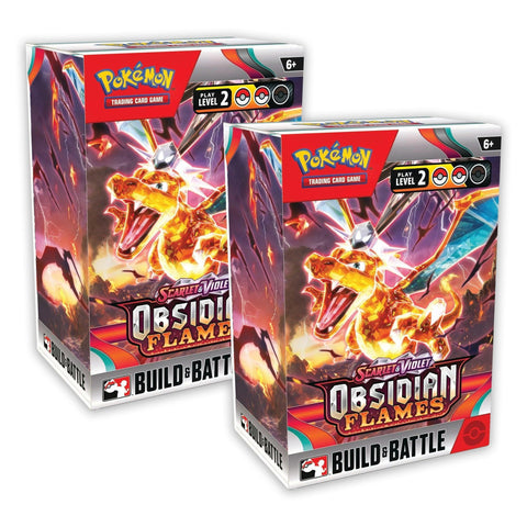 Pokemon: Scarlet & Violet Obsidian Flames - Build and Battle: Stadium | Romulus Games