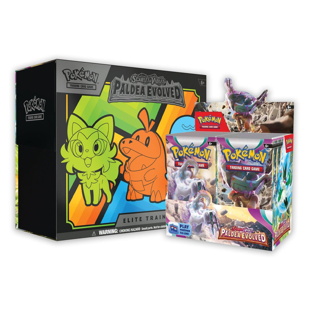 Pokemon: Scarlet & Violet Paldea Evolved - Booster Box & ETB Bundle | Romulus Games