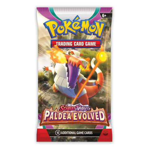 Pokemon: Scarlet & Violet Paldea Evolved - Booster Pack: Artwork Set (5 Packs) | Romulus Games