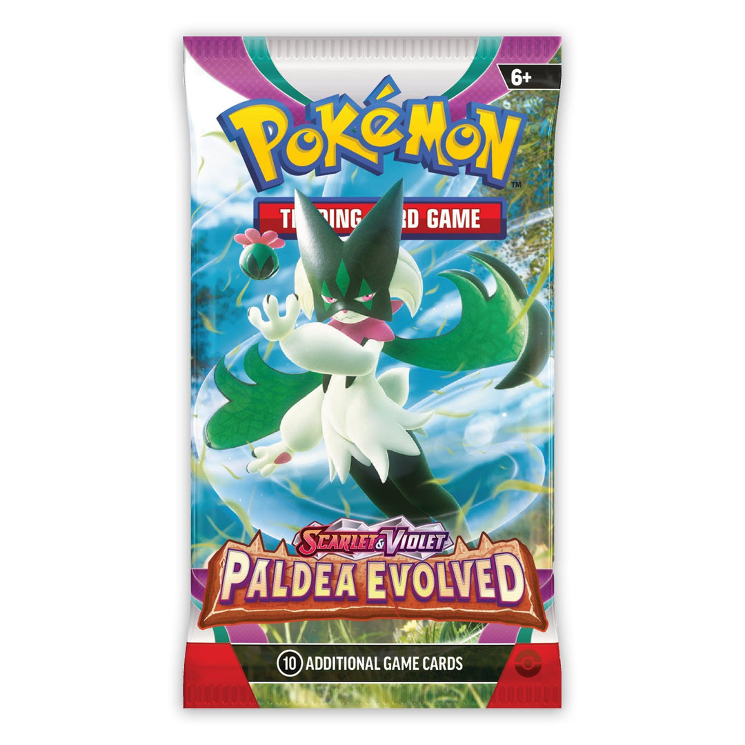 Pokemon: Scarlet & Violet Paldea Evolved - Booster Pack: Artwork Set (5 Packs) | Romulus Games