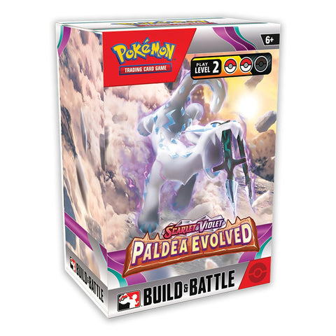 Pokemon: Scarlet & Violet Paldea Evolved - Build and Battle: Box | Romulus Games