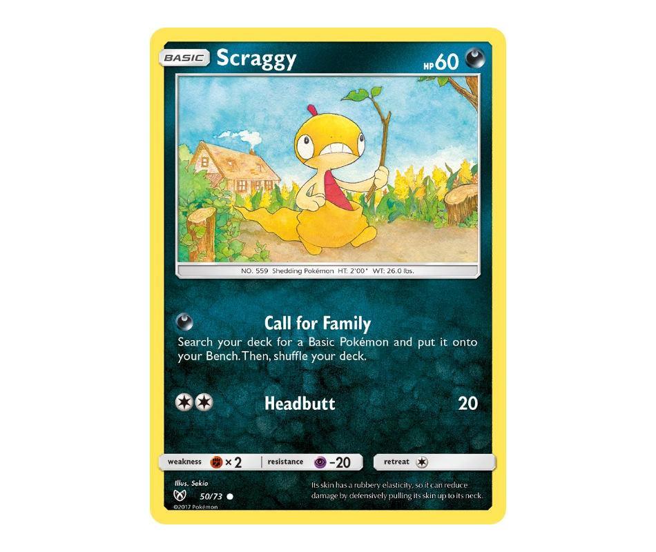 Pokemon: Scraggy 50/73 - Shining Legends | Romulus Games