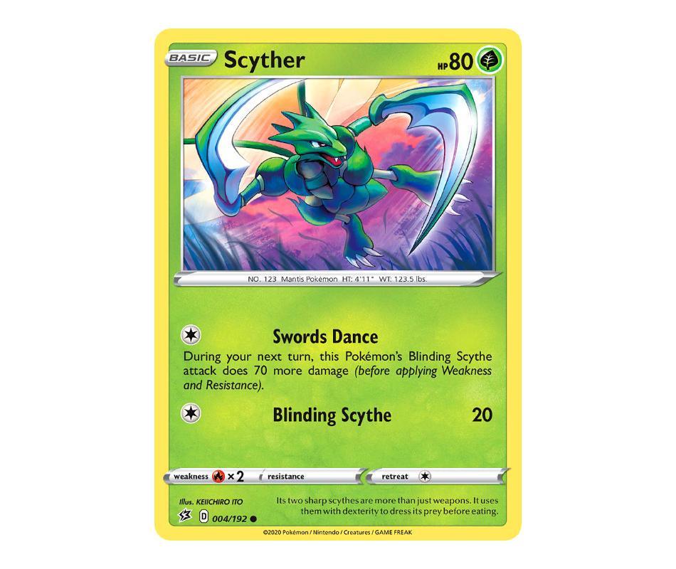 Pokemon: Scyther 004/192 - Rebel Clash | Romulus Games