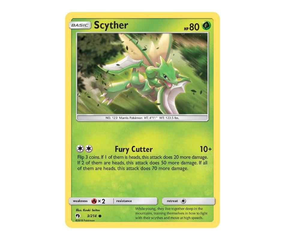 Pokemon: Scyther 3/214 - Lost Thunder | Romulus Games