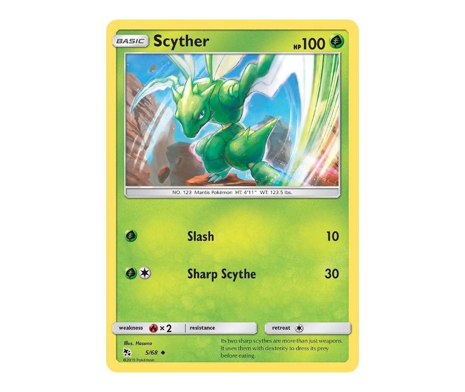 Pokemon: Scyther 5/68 - Hidden Fates | Romulus Games