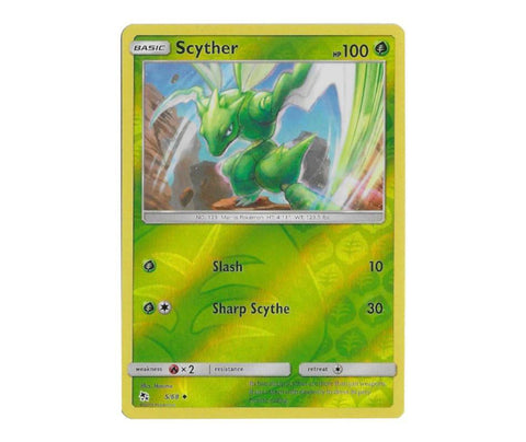 Pokemon: Scyther 5/68 (Reverse Holo) - Hidden Fates | Romulus Games