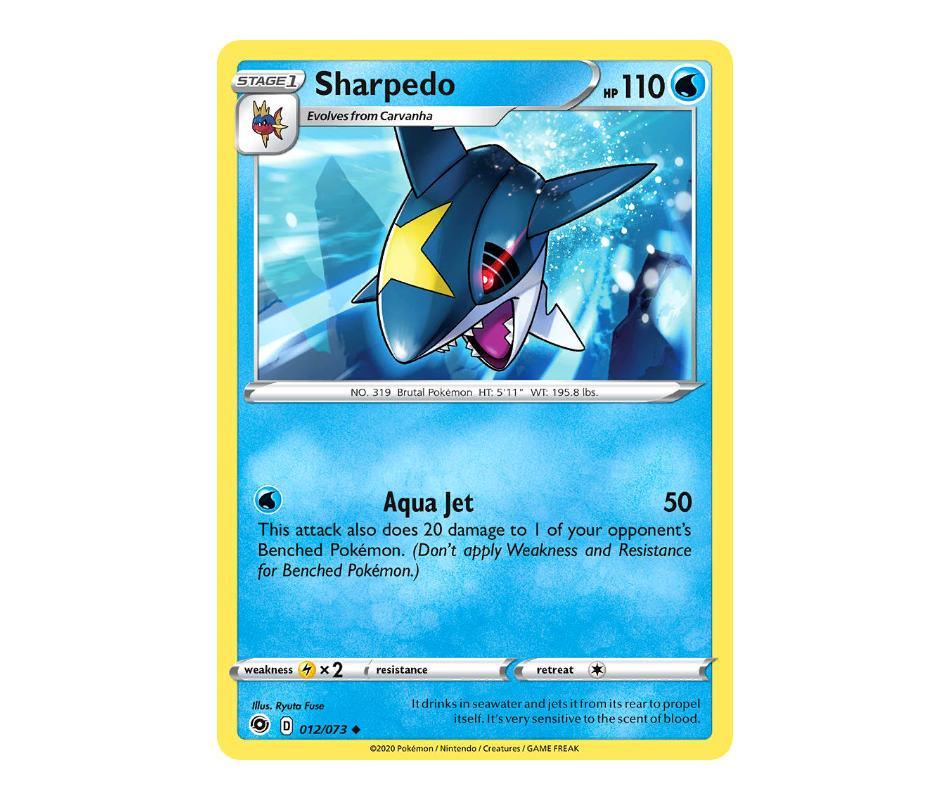 Pokemon: Sharpedo 012/073 - Champion's Path | Romulus Games