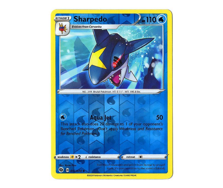 Pokemon: Sharpedo 012/073 (Reverse Holo) - Champion's Path | Romulus Games