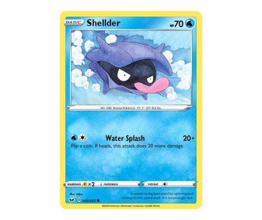 Pokemon: Shellder 040/202 - Sword & Shield | Romulus Games