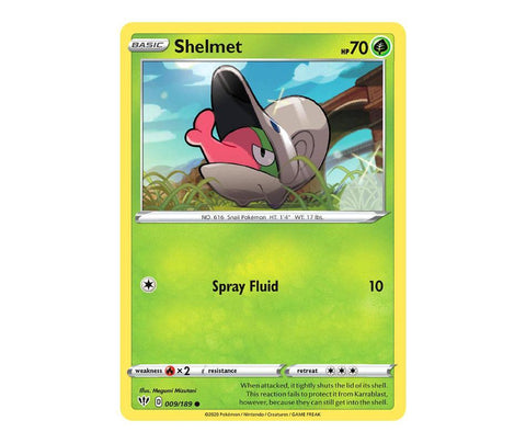 Pokemon: Shelmet 009/189 - Darkness Ablaze | Romulus Games