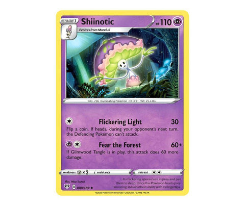 Pokemon: Shiinotic 080/189 - Darkness Ablaze | Romulus Games