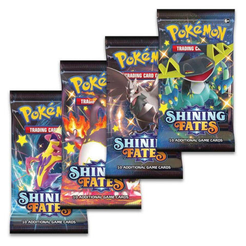 Pokemon: Shining Fates - Booster Pack: Artwork Set (4 Packs) | Romulus Games