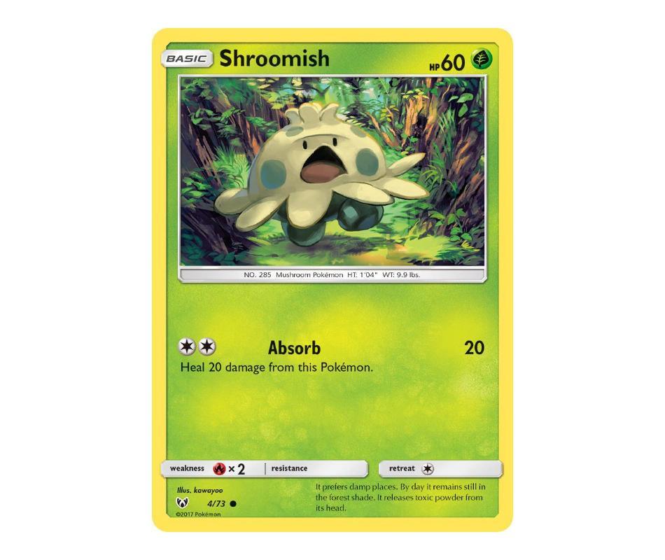 Pokemon: Shroomish 4/73 - Shining Legends | Romulus Games