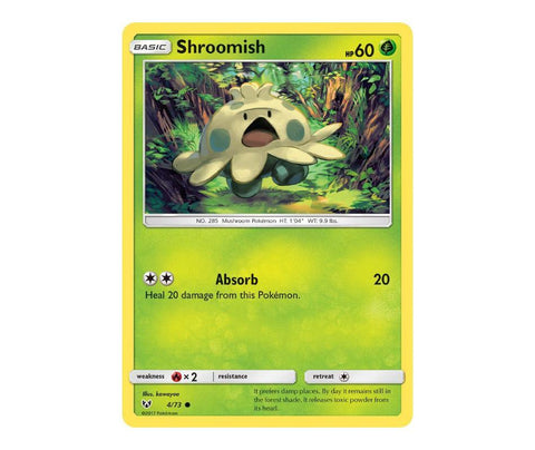 Pokemon: Shroomish 4/73 - Shining Legends | Romulus Games