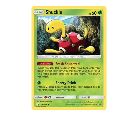 Pokemon: Shuckle 16/214 - Lost Thunder | Romulus Games