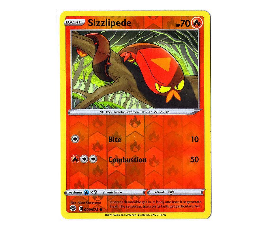 Pokemon: Sizzlipede 009/073 (Reverse Holo) - Champion's Path | Romulus Games