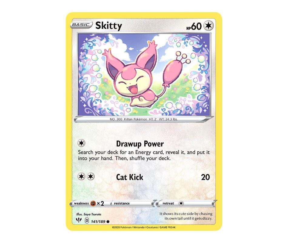 Pokemon: Skitty 141/189 - Darkness Ablaze | Romulus Games